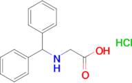 2-[(diphenylmethyl)amino]acetic acid hydrochloride