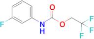 2,2,2-Trifluoroethyl n-(3-fluorophenyl)carbamate