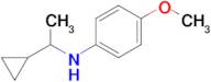 n-(1-Cyclopropylethyl)-4-methoxyaniline