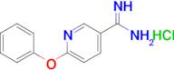 6-Phenoxypyridine-3-carboximidamide hydrochloride