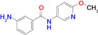 3-Amino-n-(6-methoxypyridin-3-yl)benzamide