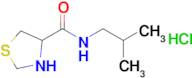 n-(2-Methylpropyl)-1,3-thiazolidine-4-carboxamide hydrochloride