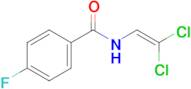 n-(2,2-Dichloroethenyl)-4-fluorobenzamide