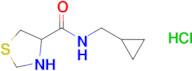 n-(Cyclopropylmethyl)-1,3-thiazolidine-4-carboxamide hydrochloride