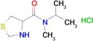 n-Methyl-n-(propan-2-yl)-1,3-thiazolidine-4-carboxamide hydrochloride