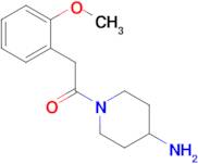 1-(4-Aminopiperidin-1-yl)-2-(2-methoxyphenyl)ethan-1-one