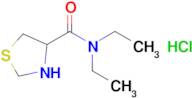 n,n-Diethyl-1,3-thiazolidine-4-carboxamide hydrochloride