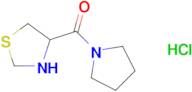 4-(Pyrrolidine-1-carbonyl)-1,3-thiazolidine hydrochloride