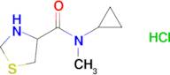 n-Cyclopropyl-n-methyl-1,3-thiazolidine-4-carboxamide hydrochloride