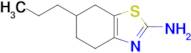 6-Propyl-4,5,6,7-tetrahydro-1,3-benzothiazol-2-amine