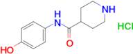 n-(4-Hydroxyphenyl)piperidine-4-carboxamide hydrochloride