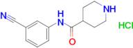 n-(3-Cyanophenyl)piperidine-4-carboxamide hydrochloride