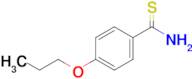 4-Propoxybenzene-1-carbothioamide