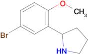 2-(5-Bromo-2-methoxyphenyl)pyrrolidine