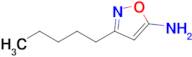 3-Pentyl-1,2-oxazol-5-amine