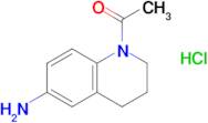 1-(6-Amino-1,2,3,4-tetrahydroquinolin-1-yl)ethan-1-one hydrochloride