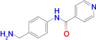 n-[4-(aminomethyl)phenyl]pyridine-4-carboxamide