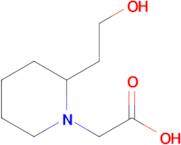 2-[2-(2-hydroxyethyl)piperidin-1-yl]acetic acid