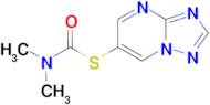 n,n-Dimethyl-1-{[1,2,4]triazolo[1,5-a]pyrimidin-6-ylsulfanyl}formamide