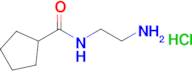 n-(2-Aminoethyl)cyclopentanecarboxamide hydrochloride