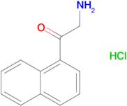 2-Amino-1-(naphthalen-1-yl)ethan-1-one hydrochloride