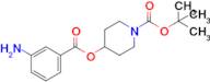 Tert-butyl 4-(3-aminobenzoyloxy)piperidine-1-carboxylate