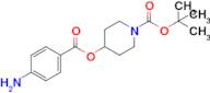 Tert-butyl 4-(4-aminobenzoyloxy)piperidine-1-carboxylate