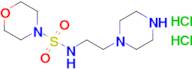 n-[2-(piperazin-1-yl)ethyl]morpholine-4-sulfonamide dihydrochloride