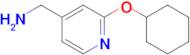 [2-(cyclohexyloxy)pyridin-4-yl]methanamine