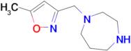 1-[(5-methyl-1,2-oxazol-3-yl)methyl]-1,4-diazepane