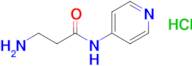 3-Amino-n-(pyridin-4-yl)propanamide hydrochloride