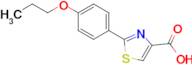 2-(4-Propoxyphenyl)-1,3-thiazole-4-carboxylic acid