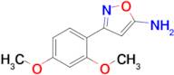 3-(2,4-Dimethoxyphenyl)-1,2-oxazol-5-amine