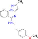 n-[2-(4-methoxyphenyl)ethyl]-2-methylpyrazolo[1,5-a]quinazolin-5-amine