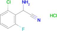 2-Amino-2-(2-chloro-6-fluorophenyl)acetonitrile hydrochloride