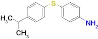 4-{[4-(propan-2-yl)phenyl]sulfanyl}aniline