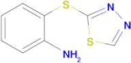2-(1,3,4-Thiadiazol-2-ylsulfanyl)aniline