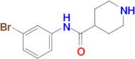 n-(3-Bromophenyl)piperidine-4-carboxamide