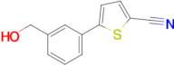 5-[3-(hydroxymethyl)phenyl]thiophene-2-carbonitrile