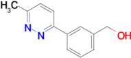 [3-(6-methylpyridazin-3-yl)phenyl]methanol