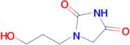 1-(3-Hydroxypropyl)imidazolidine-2,4-dione