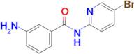 3-Amino-n-(5-bromopyridin-2-yl)benzamide