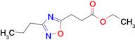 Ethyl 3-(3-propyl-1,2,4-oxadiazol-5-yl)propanoate