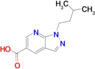 1-(3-Methylbutyl)-1h-pyrazolo[3,4-b]pyridine-5-carboxylic acid
