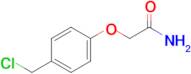 2-[4-(chloromethyl)phenoxy]acetamide