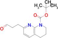 Tert-butyl 7-(3-oxopropyl)-1,2,3,4-tetrahydro-1,8-naphthyridine-1-carboxylate