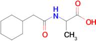 2-(2-Cyclohexylacetamido)propanoic acid