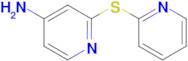 2-(Pyridin-2-ylsulfanyl)pyridin-4-amine