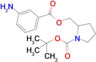 Tert-butyl 2-[(3-aminobenzoyloxy)methyl]pyrrolidine-1-carboxylate