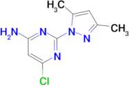 6-Chloro-2-(3,5-dimethyl-1h-pyrazol-1-yl)pyrimidin-4-amine